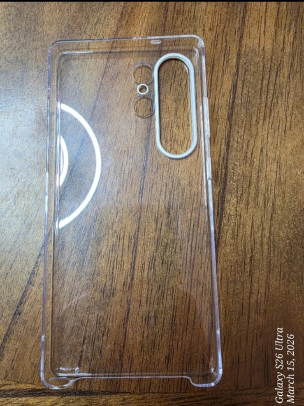 Clear Transparent Phone Case - Compatible S25 Ultra Model - Clear